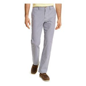 CLUBROOM Mens Navy Regular Fit Pants 40W/ 30L